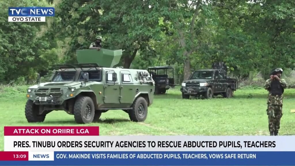 Tinubu To Security Agencies: Rescue All Abducted Students, Teachers In Oyo Tinubu To Security Agencies: Rescue All Abducted Students, Teachers In Oyo