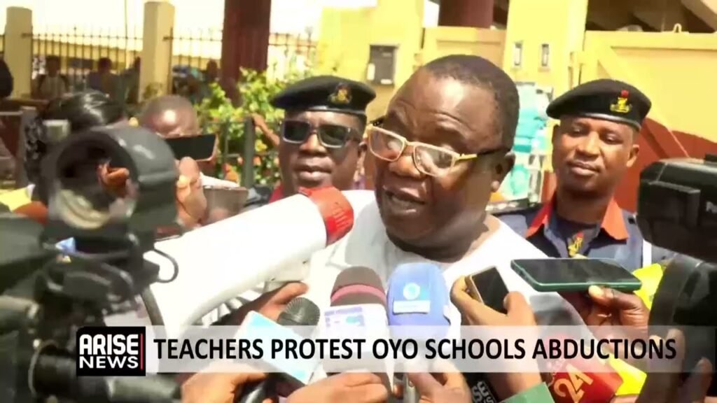 Teachers Protest Oyo Schools Abductions Teachers Protest Oyo Schools Abductions