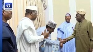 President Tinubu Hosts Senate Leadership At His Residence In Lagos President Tinubu Hosts Senate Leadership At His Residence In Lagos