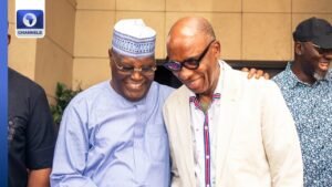 ADC Presidential Candidate Atiku Visits Amaechi After Party Primary ADC Presidential Candidate Atiku Visits Amaechi After Party Primary