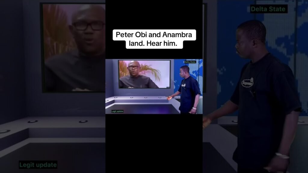 Peter Obi and Anambra land. Hear him. #nigerian #viralshort #nigerianews Peter Obi and Anambra land. Hear him. #nigerian #viralshort #nigerianews