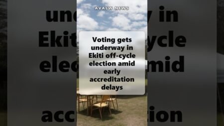 Voting gets underway in Ekiti off-cycle election amid early accreditation delays Voting gets underway in Ekiti off-cycle election amid early accreditation delays