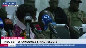 INEC Announces Final Results For All Political Parties INEC Announces Final Results For All Political Parties