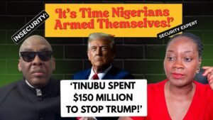 Insecurity: It’s Time Nigerians Armed Themselves; Tinubu Spends 0m To Stop Trump