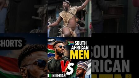 Difference between South Africa and Nigerian men. South Africa, Nigeria