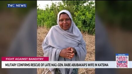 Military Confirms Rescue Of Late Maj.-Gen. Rabe Abubakar’s Wife In Katsina