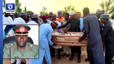 Troops Rescue Widow Of Late Major General Rabe Abubakar