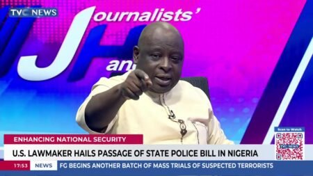US Lawmaker Hails Passage Of State Police Bill In Nigeria