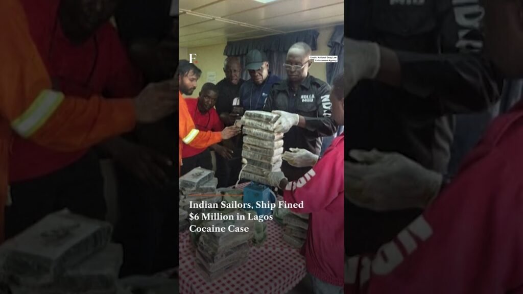 Indian Sailors, Ship Fined  Million in Lagos Cocaine Case | N18G