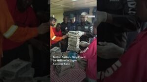 Indian Sailors, Ship Fined  Million in Lagos Cocaine Case | N18G
