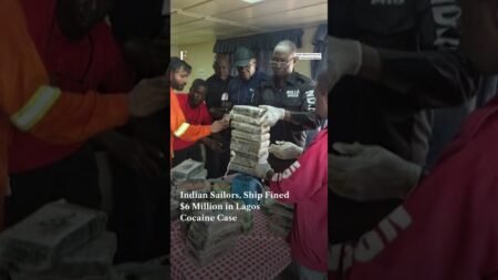 Indian Sailors, Ship Fined  Million in Lagos Cocaine Case | N18G