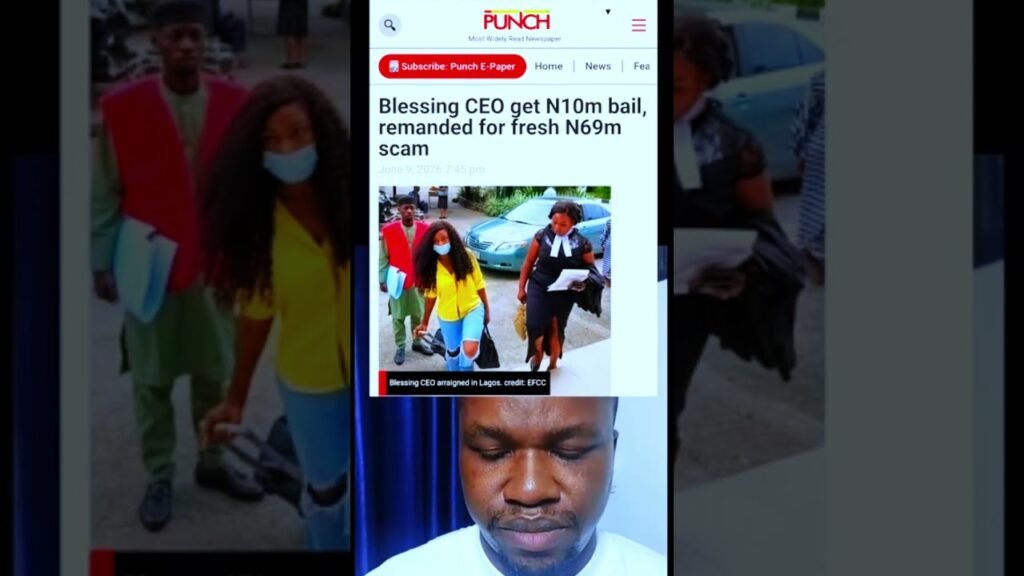 BLESSING CEO IN ANOTHER MESS #breakingnews #nigerianews #blessingceo