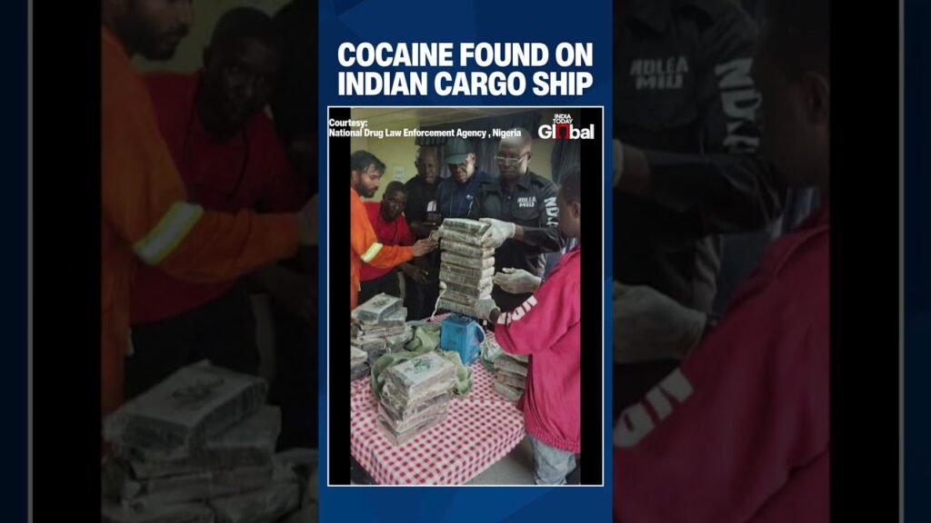 Nigeria Convicts 11 Indian Sailors After Cocaine Found on Cargo Ship in Lagos | #shorts