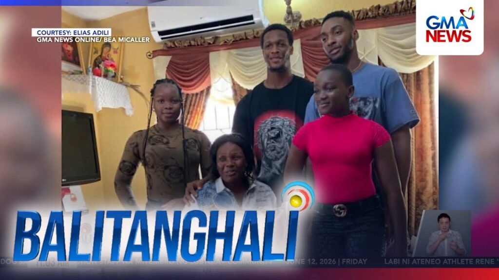 Divine Adili, breadwinner ng kanyang pamilya sa Nigeria at mapagmahal na anak at… | Balitanghali