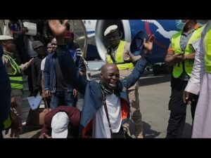 First group of Nigerians repatriated from South Africa arrive in Lagos