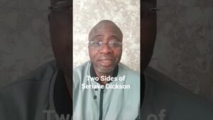 Two Sides of Seriake Dickson. #trending #politics #shortvideo #nigeria #news