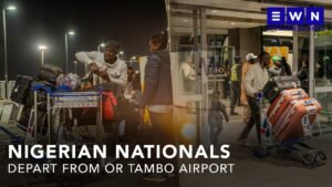 Over 250 Nigerian nationals depart South Africa on charter flight