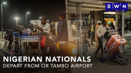 Over 250 Nigerian nationals depart South Africa on charter flight