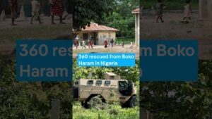 Nigeria rescues 360 hostages from Boko Haram