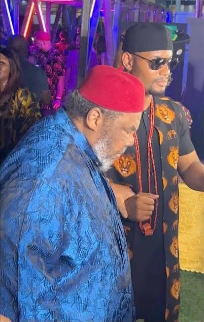 Alex and veteran actor Pet Edochie