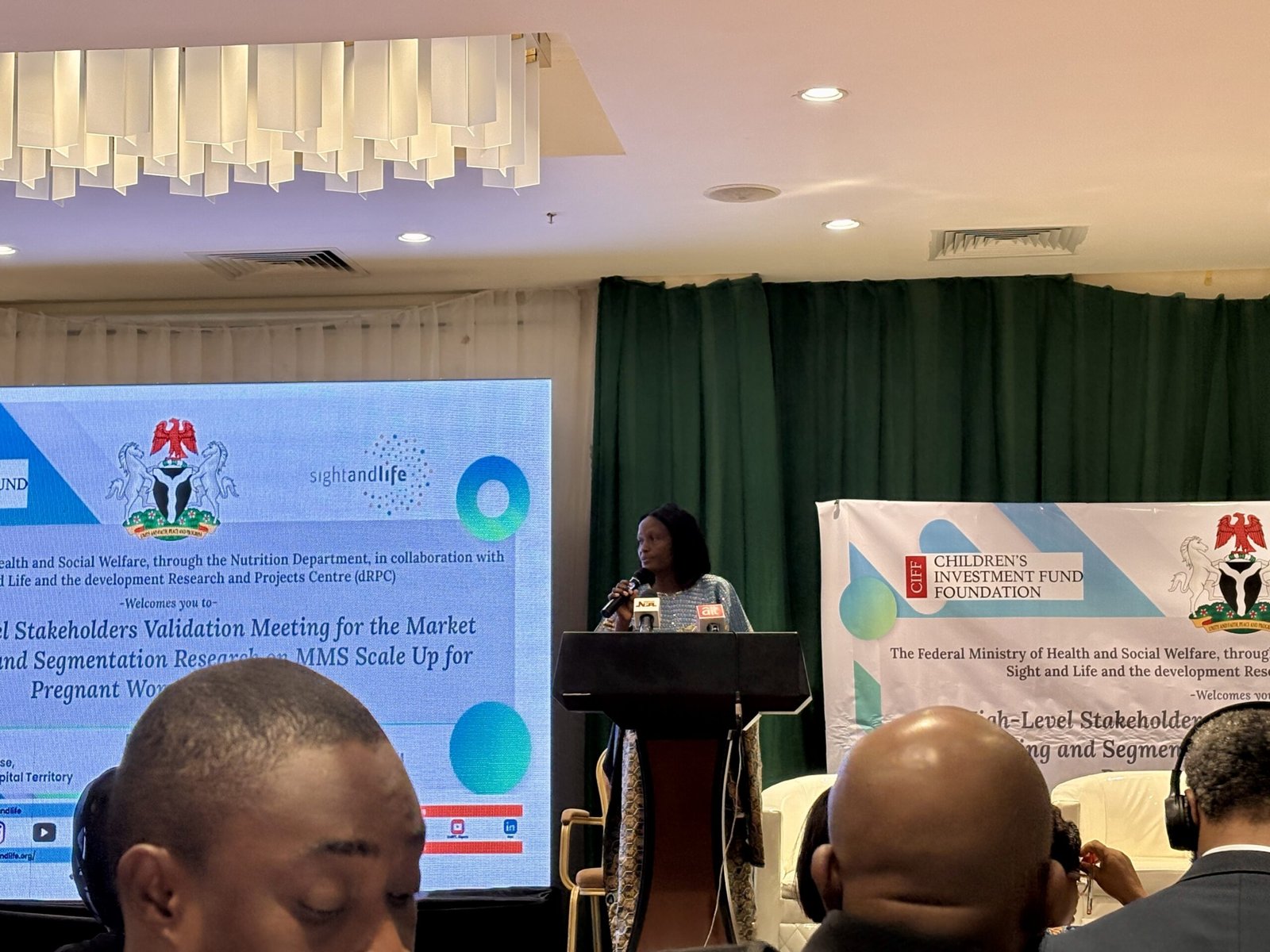 Director and Head of the Nutrition Department at the Federal Ministry of Health and Social Welfare, Olufunmilola Adegbite