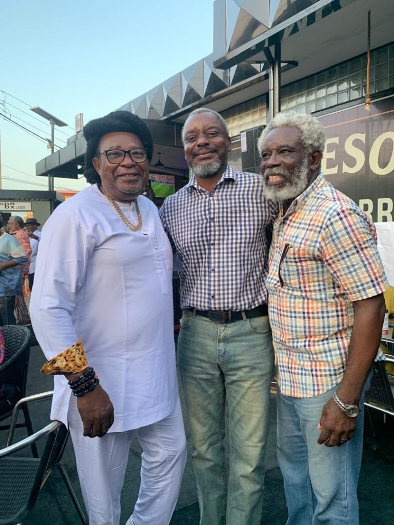 Mr Chukwuka with friends