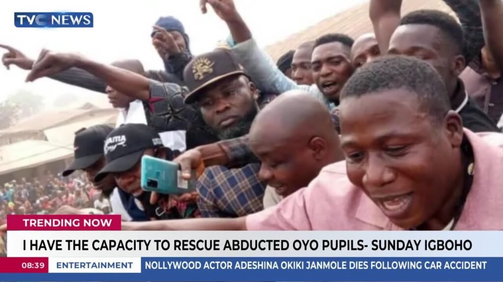 Trending Now | I Have Capacity To Rescue Abducted Oyo Pupils – Sunday Igboho Trending Now | I Have Capacity To Rescue Abducted Oyo Pupils – Sunday Igboho