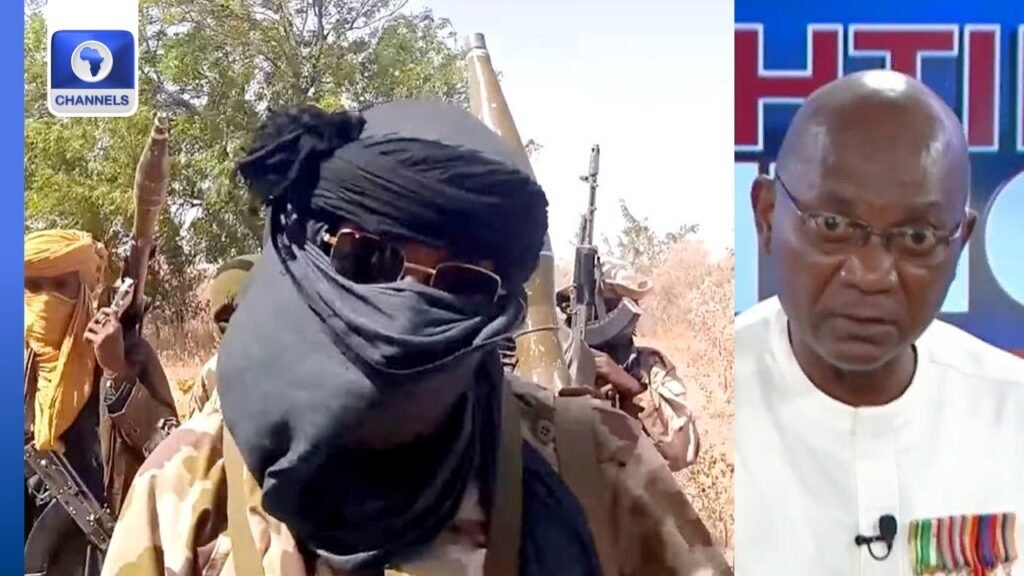 Nat’l Security: ‘Send Them To Where They Belong’, Rtd Maj Gen Eneche Urges Total Wipeout Of Bandits Nat’l Security: ‘Send Them To Where They Belong’, Rtd Maj Gen Eneche Urges Total Wipeout Of Bandits
