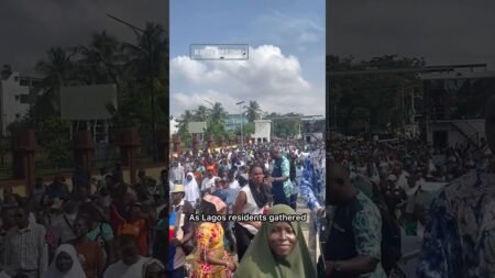 Day 3 massive protest in Lagos Day 3 massive protest in Lagos