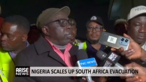 NIGERIA SCALES UP SOUTH AFRICA EVACUATION NIGERIA SCALES UP SOUTH AFRICA EVACUATION