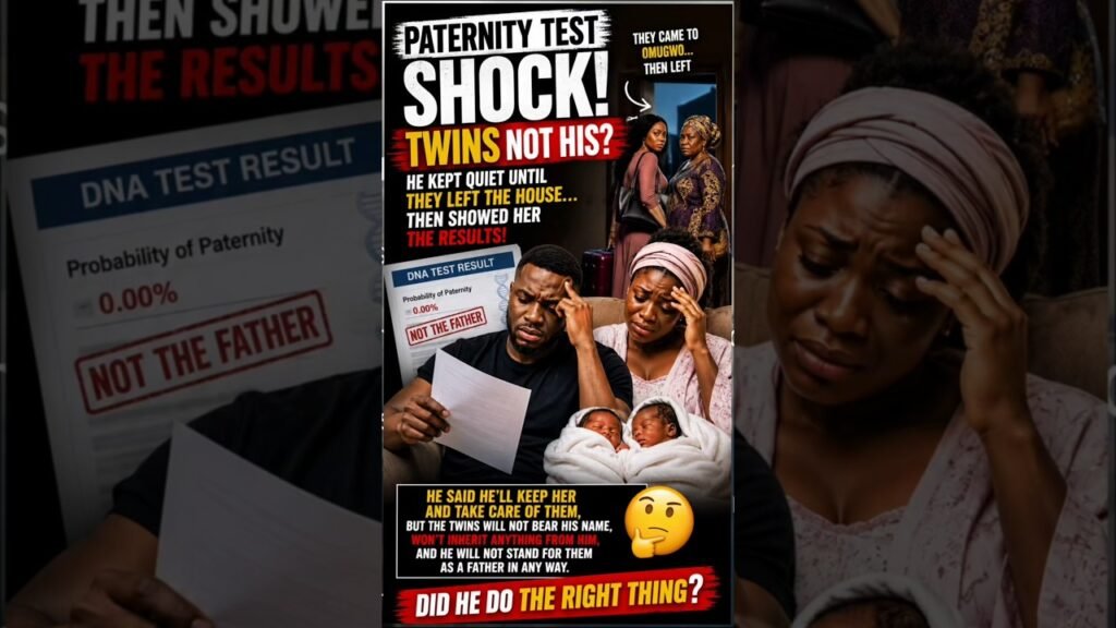 Paternity Test Gone Wrong. #viral #news #trending #breakingnews #nigerianews #yutube #nigeria