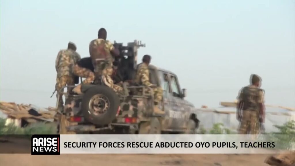 Security Forces Rescue Abducted Oyo Pupils, Teachers Security Forces Rescue Abducted Oyo Pupils, Teachers