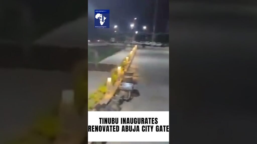 Tinubu Inaugurates Renovated Abuja City Gate #tinubu #news #breakingnews #infrastructure #nigeria Tinubu Inaugurates Renovated Abuja City Gate #tinubu #news #breakingnews #infrastructure #nigeria