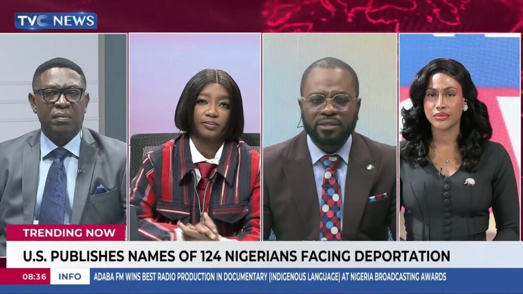 Trending Now | U.S. Publishes Names Of 124 Nigerians Facing Deportation + More Trending Now | U.S. Publishes Names Of 124 Nigerians Facing Deportation + More
