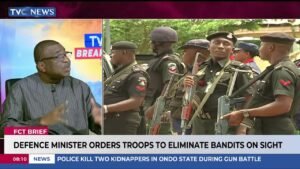 Defence Minister Orders Troops To Eliminate Bandits On Sight Defence Minister Orders Troops To Eliminate Bandits On Sight
