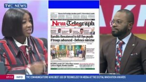 TVC Newspaper Review: Bandits Threatened To Kill Oyo Pupils If Troops Advanced – Defence Minister TVC Newspaper Review: Bandits Threatened To Kill Oyo Pupils If Troops Advanced – Defence Minister