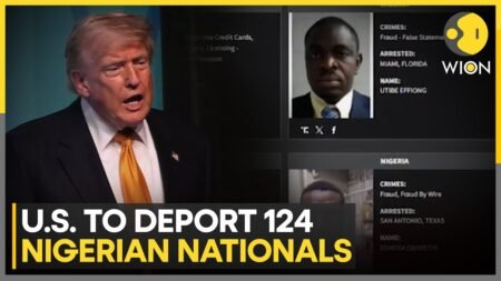 US Immigration Crackdown: 124 Nigerians To Be Deported | WION World News US Immigration Crackdown: 124 Nigerians To Be Deported | WION World News