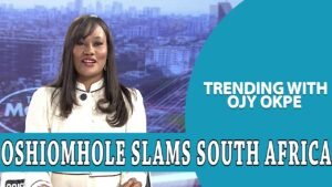 Oshiomhole Demands Seizure Of SA Profits In Nigeria + Umahi Defends Coastal Road |OjyOkpe Oshiomhole Demands Seizure Of SA Profits In Nigeria + Umahi Defends Coastal Road |OjyOkpe