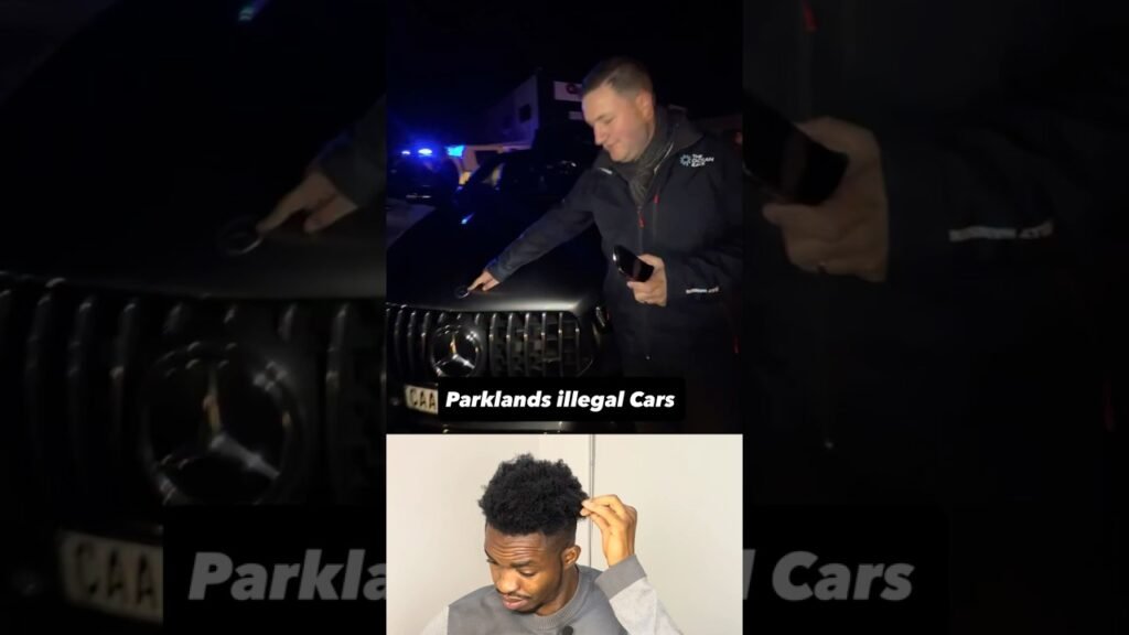 South African police impound unlicensed cars in Parkland owns by Nigeria #news #crime #southafrica South African police impound unlicensed cars in Parkland owns by Nigeria #news #crime #southafrica