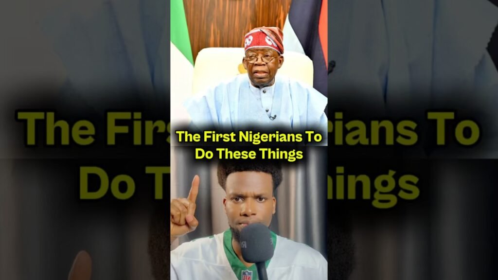 The First Nigerian To Do These Things #nigeria #naija #history #africanhistory The First Nigerian To Do These Things #nigeria #naija #history #africanhistory