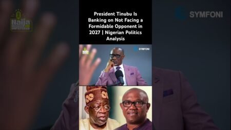 President Tinubu Is Banking on Not Facing a Formidable Opponent in 2027 | Nigerian Politics Analysis President Tinubu Is Banking on Not Facing a Formidable Opponent in 2027 | Nigerian Politics Analysis