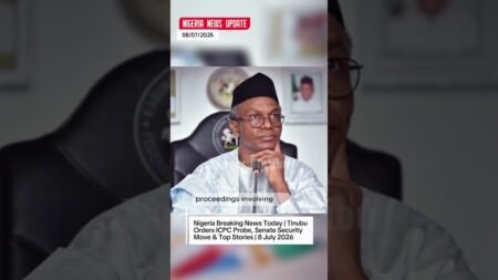 Nigeria Breaking News Today | Tinubu Orders ICPC Probe, Senate Security Move & Top Stories