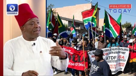 Why I Called For Actions Against S/Africa Over Xenophobic Attacks – Victor Umeh | Politics Today Why I Called For Actions Against S/Africa Over Xenophobic Attacks – Victor Umeh | Politics Today