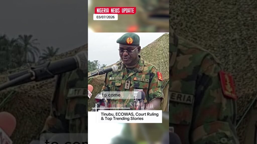 Nigeria Breaking News Today | Tinubu, ECOWAS, Court Ruling & Top Trending Stories | July 3, 2026 Nigeria Breaking News Today | Tinubu, ECOWAS, Court Ruling & Top Trending Stories | July 3, 2026