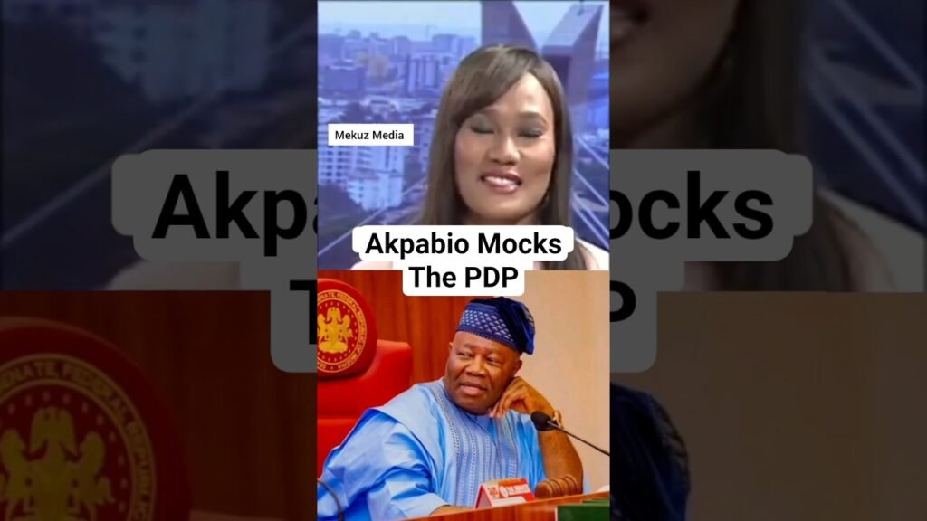 Akpabio Mocks The PDP #nigerianews #tinubunews #trendingstories #arisenews Akpabio Mocks The PDP #nigerianews #tinubunews #trendingstories #arisenews