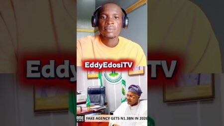 FAKE AGENCY GETS ₦1.3B IN 2026 BUDGET FAKE AGENCY GETS ₦1.3B IN 2026 BUDGET