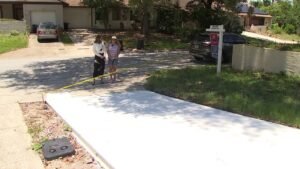 Sanford police say missing driveway tied to Nigeria-based scam, homeowner was not intended target