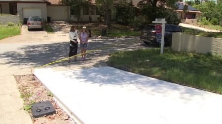 Sanford police say missing driveway tied to Nigeria-based scam, homeowner was not intended target