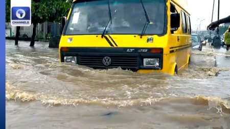 Massive Floods Hits Lagos After Early Morning Rain Massive Floods Hits Lagos After Early Morning Rain