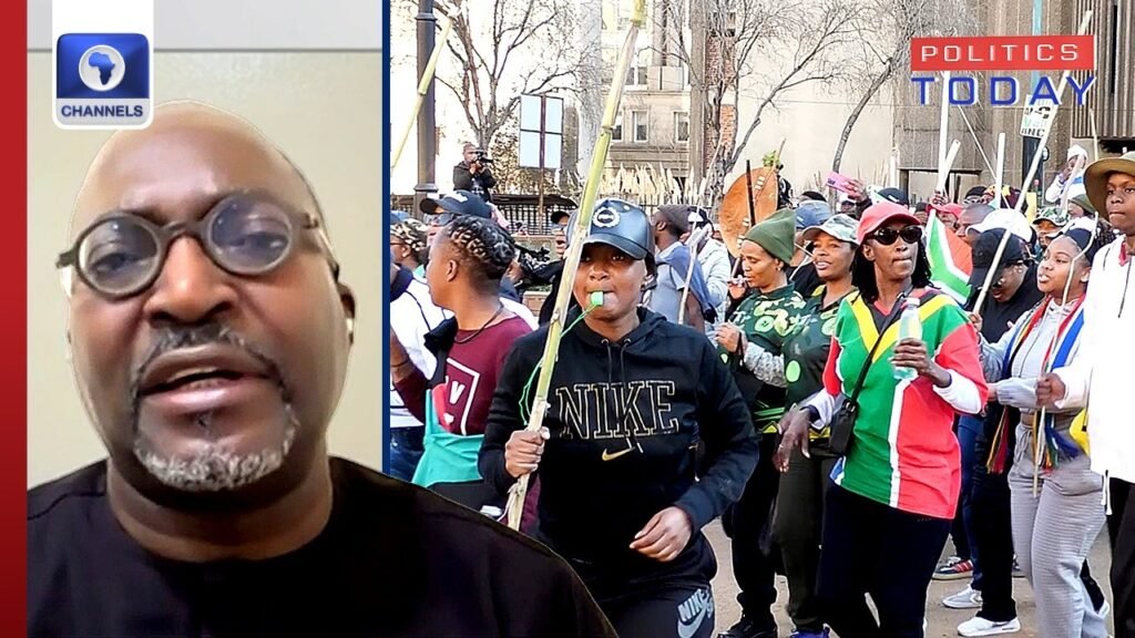 Xenophobic Attacks: Nigeria Won’t Go To War With South Africa – Demola Oshodi | Politics Today Xenophobic Attacks: Nigeria Won’t Go To War With South Africa – Demola Oshodi | Politics Today